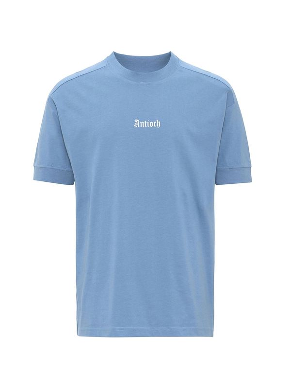 Antioch Antioch Majica  svetlo modra / bela
