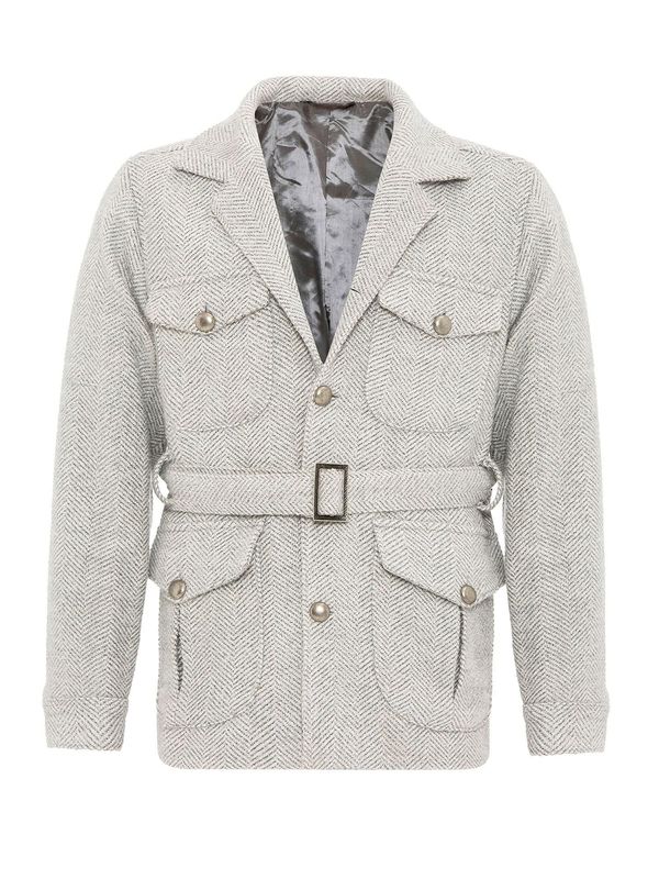 Antioch Antioch Prehoden plašč 'Budapeşte'  siva