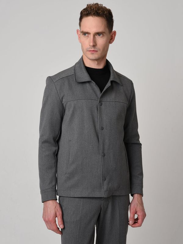 Antioch Antioch Prehoden plašč  temno siva