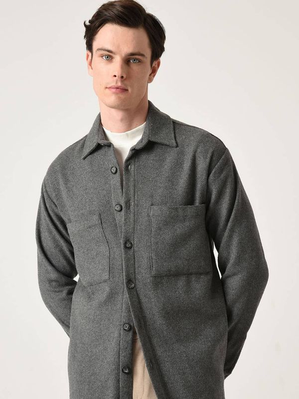 Antioch Antioch Prehodna jakna  temno siva