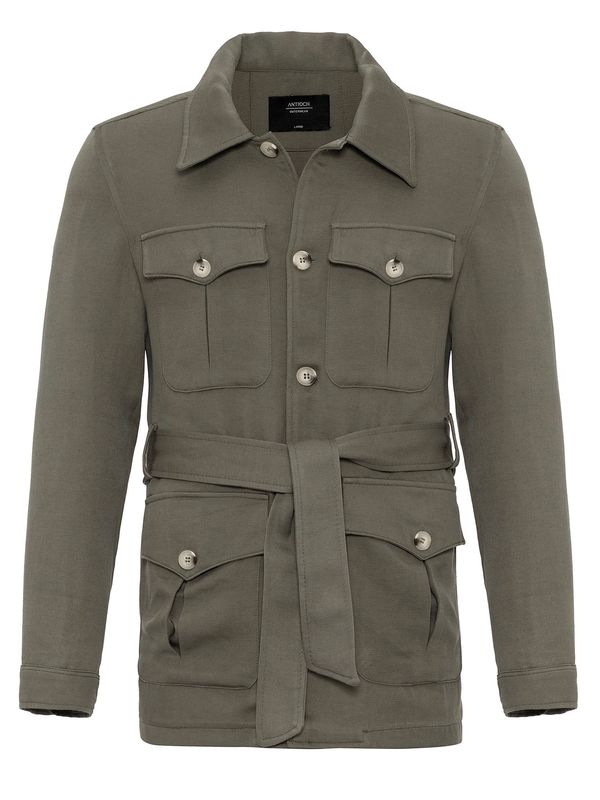 Antioch Antioch Prehodna jakna  temno zelena