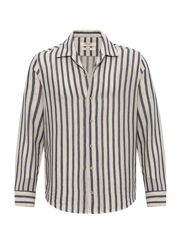 Antioch Antioch Srajca  ecru / indigo