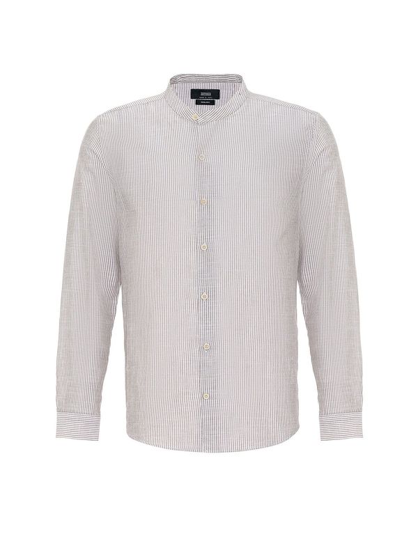 Antioch Antioch Srajca  temno bež / bela