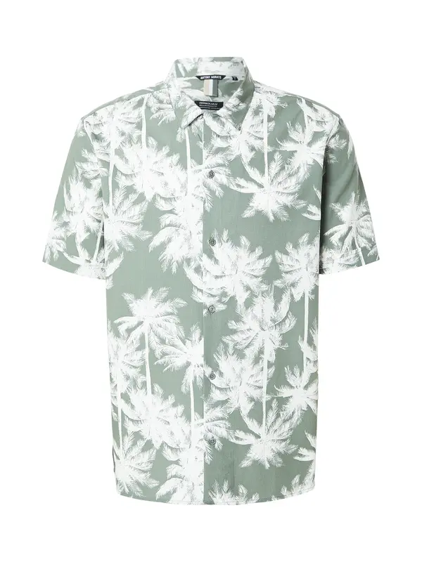 ANTONY MORATO ANTONY MORATO Srajca 'HONOLULU'  pastelno zelena / bela