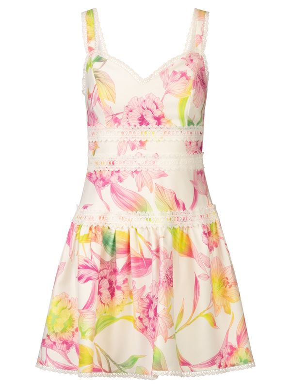 APART APART Koktejl obleka  mešane barve / rosé