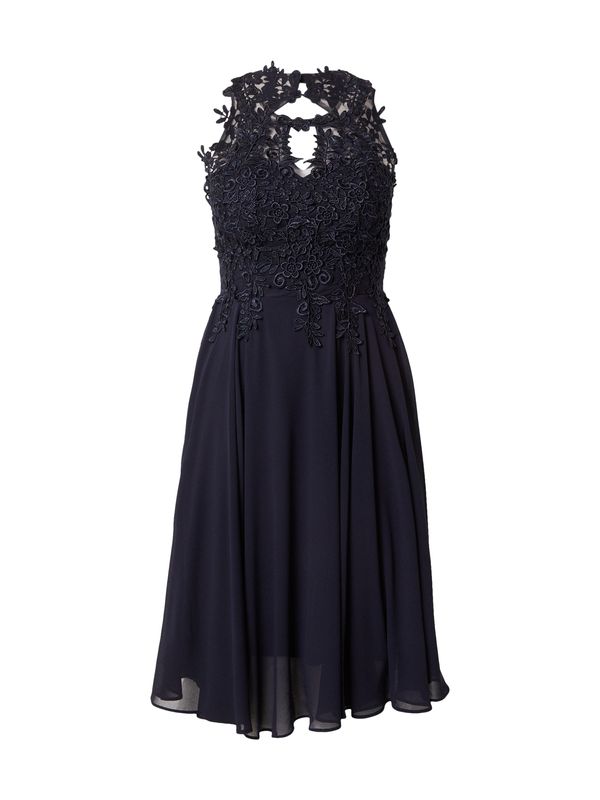 APART APART Koktejl obleka  nočno modra