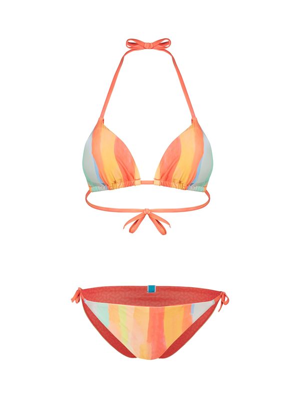 ARENA ARENA Bikini 'WATER PRINT'  svetlo modra / rumena / meta / oranžna