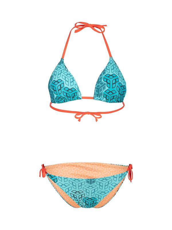ARENA ARENA Bikini 'WATER PRINT'  voda / oranžna