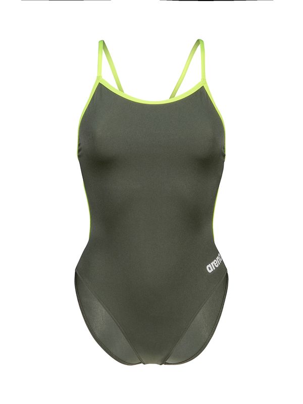 ARENA ARENA Enodelne kopalke 'LACE BACK SOLID'  jabolko / jelka / bela