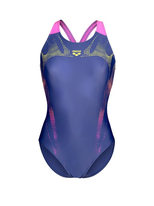 ARENA ARENA Enodelne kopalke 'SPIDER WEB'  safir / rumena / svetlo roza