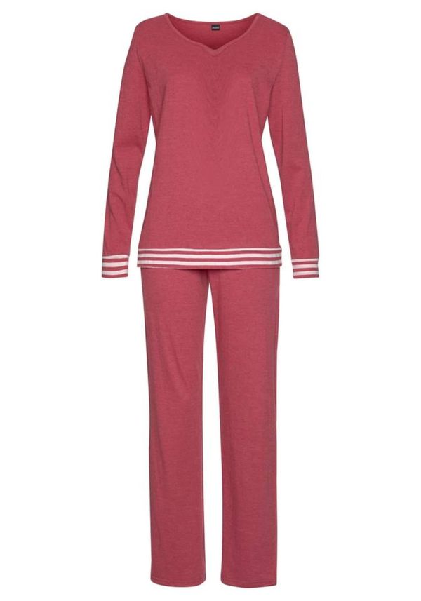 ARIZONA ARIZONA Pižama  pastelno rdeča / bela