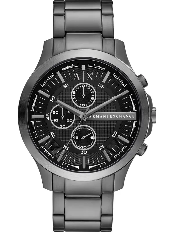 ARMANI EXCHANGE ARMANI EXCHANGE Analogna ura  bazaltno siva / črna / bela