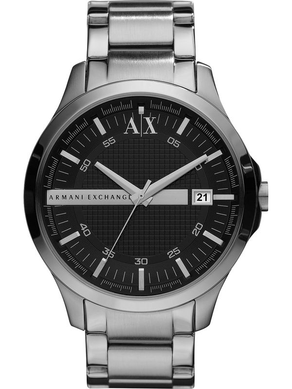 ARMANI EXCHANGE ARMANI EXCHANGE Analogna ura  črna / srebrna