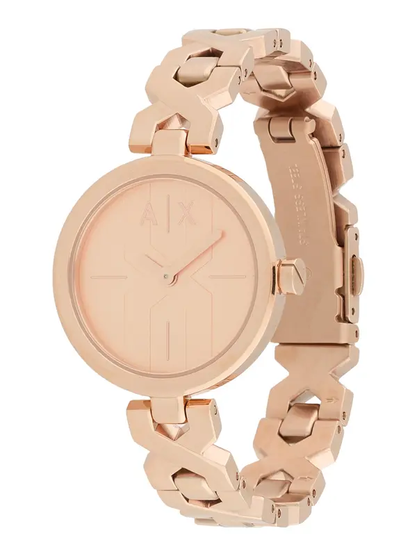 ARMANI EXCHANGE ARMANI EXCHANGE Analogna ura  rožnato zlata