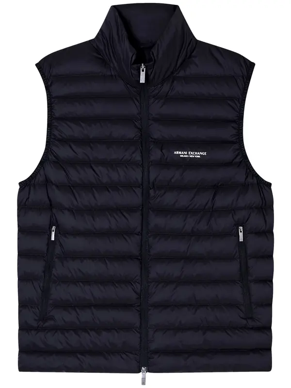 ARMANI EXCHANGE ARMANI EXCHANGE Brezrokavnik  črna
