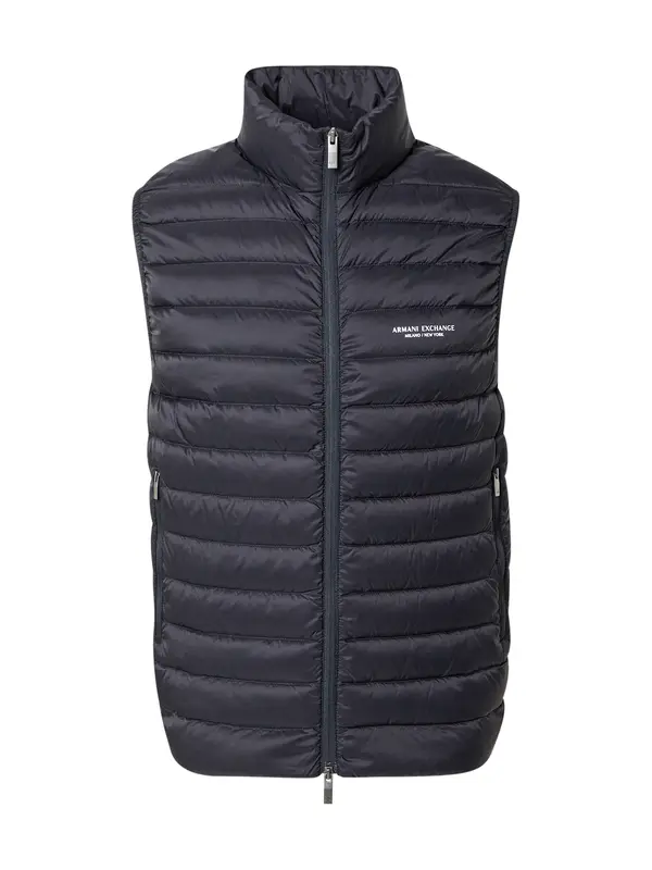 ARMANI EXCHANGE ARMANI EXCHANGE Brezrokavnik  mornarska / bela