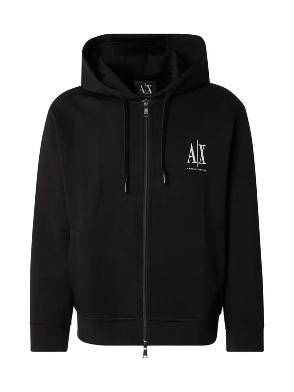 ARMANI EXCHANGE ARMANI EXCHANGE Jopa na zadrgo  črna / bela