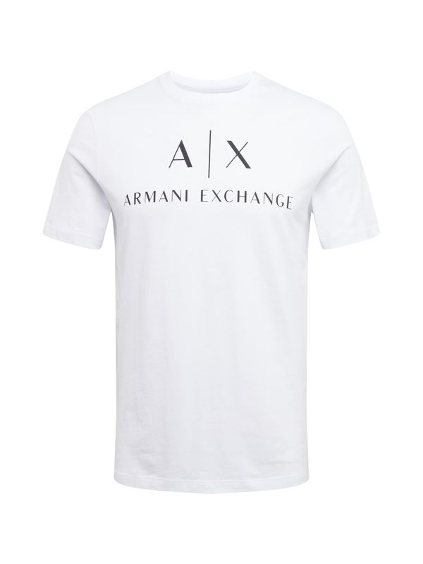 ARMANI EXCHANGE ARMANI EXCHANGE Majica '8NZTCJ'  črna / bela