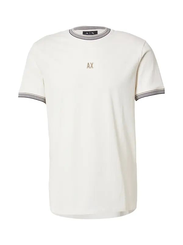 ARMANI EXCHANGE ARMANI EXCHANGE Majica  bež / kremna / črna