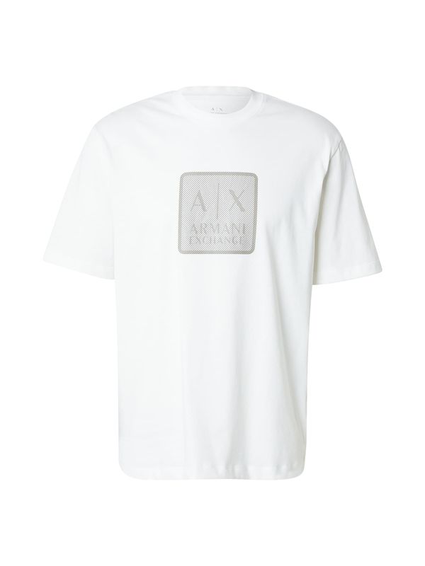 ARMANI EXCHANGE ARMANI EXCHANGE Majica  bež / temno bež / bela