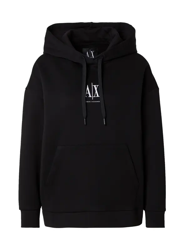 ARMANI EXCHANGE ARMANI EXCHANGE Majica  črna / bela