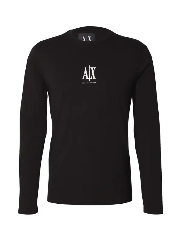 ARMANI EXCHANGE ARMANI EXCHANGE Majica  črna / bela