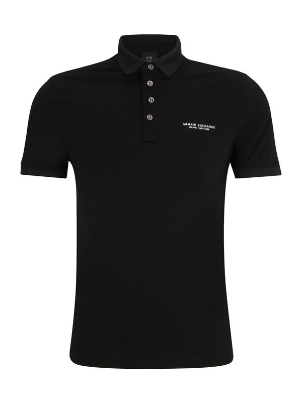 ARMANI EXCHANGE ARMANI EXCHANGE Majica  črna / bela