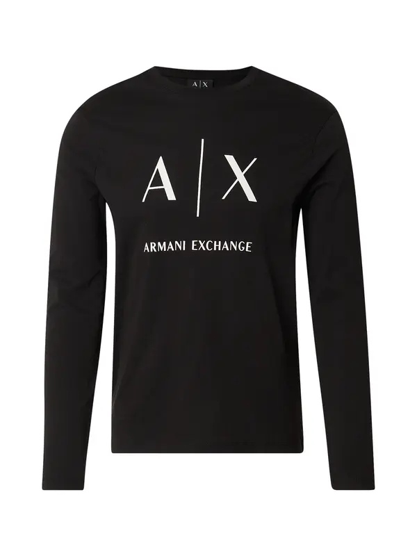 ARMANI EXCHANGE ARMANI EXCHANGE Majica  črna / bela
