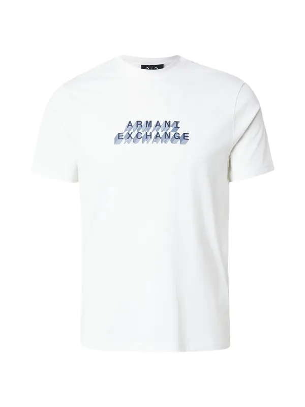 ARMANI EXCHANGE ARMANI EXCHANGE Majica  črna / off-bela