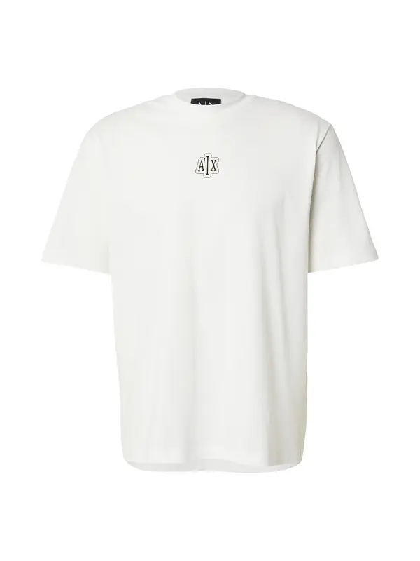 ARMANI EXCHANGE ARMANI EXCHANGE Majica  črna / off-bela