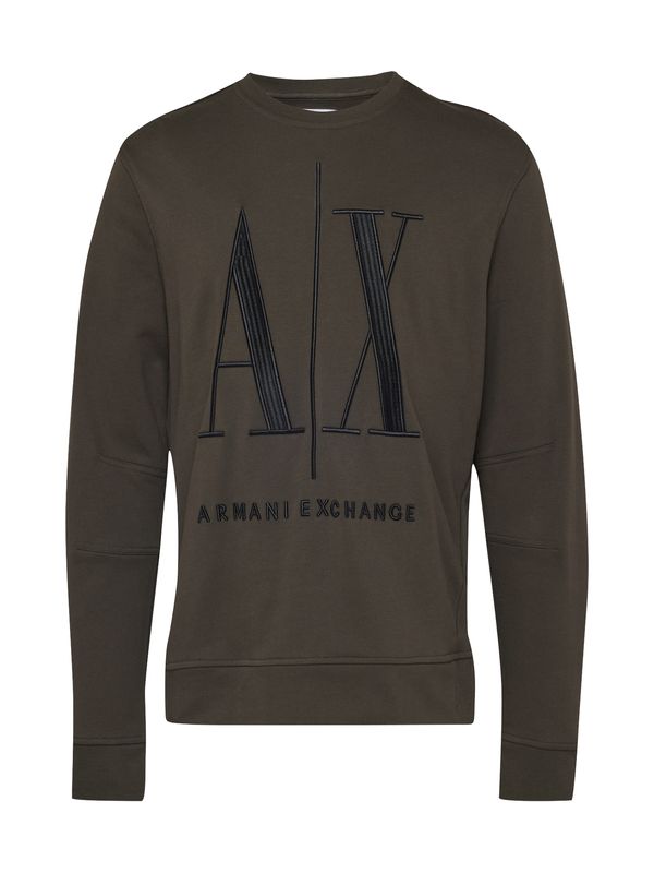 ARMANI EXCHANGE ARMANI EXCHANGE Majica  kaki / črna