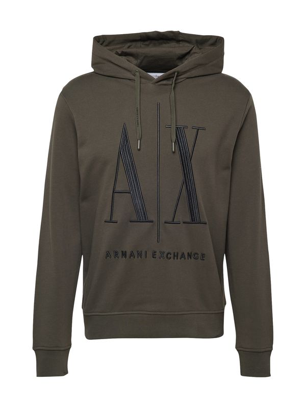 ARMANI EXCHANGE ARMANI EXCHANGE Majica  kaki / črna