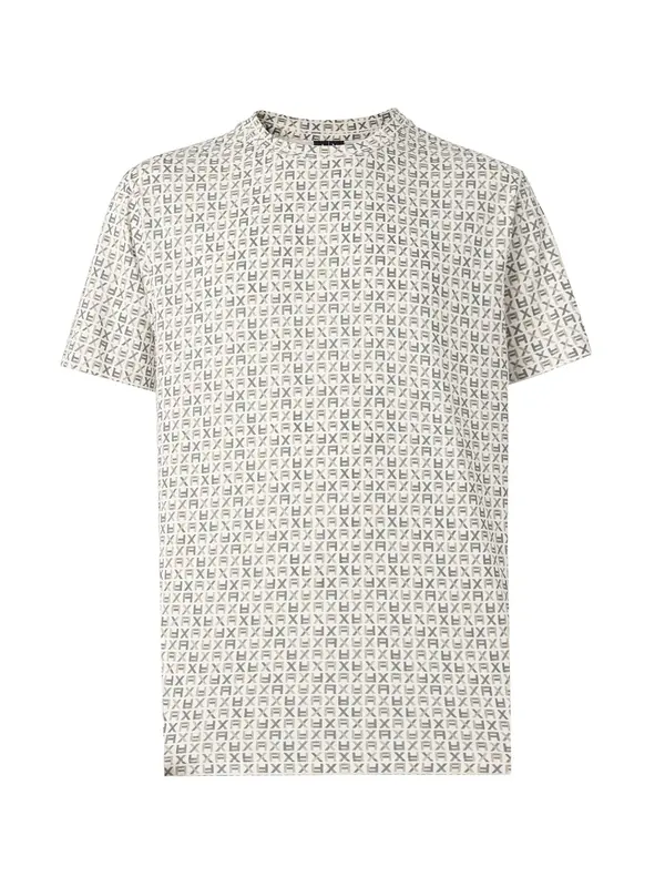ARMANI EXCHANGE ARMANI EXCHANGE Majica  kremna / ecru / siva