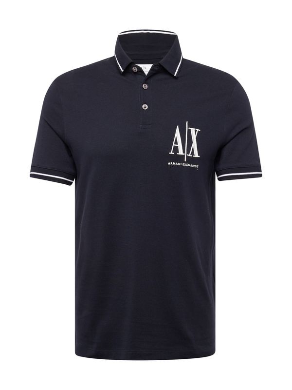 ARMANI EXCHANGE ARMANI EXCHANGE Majica  marine / bela