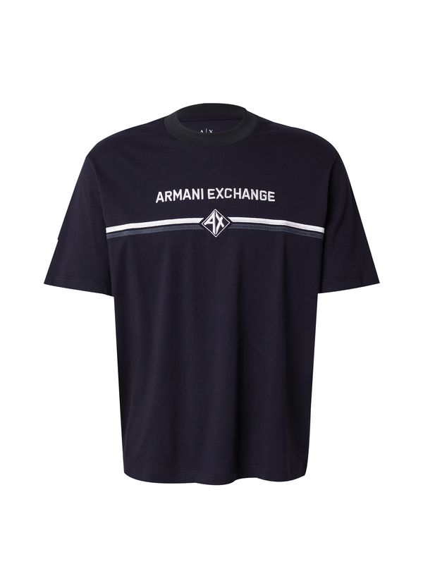 ARMANI EXCHANGE ARMANI EXCHANGE Majica  marine / bela