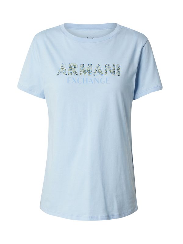 ARMANI EXCHANGE ARMANI EXCHANGE Majica  modra / svetlo modra / oliva