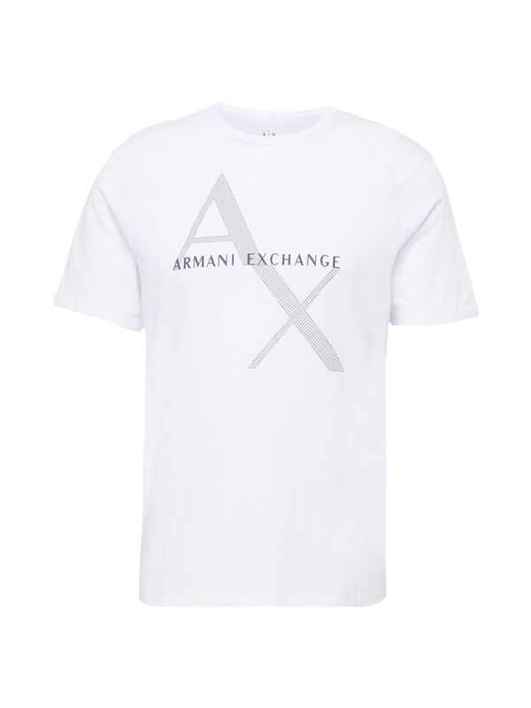 ARMANI EXCHANGE ARMANI EXCHANGE Majica  mornarska / bela