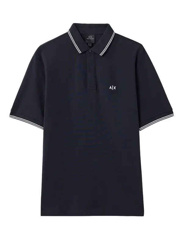 ARMANI EXCHANGE ARMANI EXCHANGE Majica  mornarska / bela