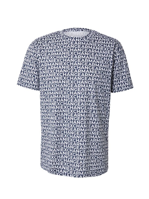 ARMANI EXCHANGE ARMANI EXCHANGE Majica  mornarska / bela