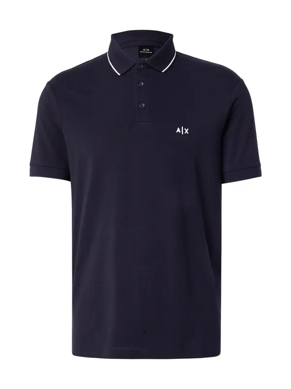 ARMANI EXCHANGE ARMANI EXCHANGE Majica  mornarska / bela
