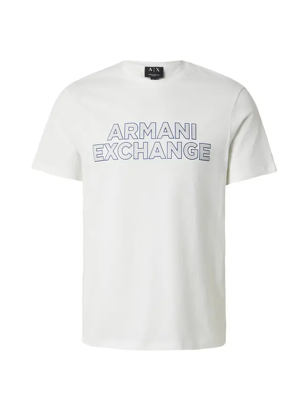 ARMANI EXCHANGE ARMANI EXCHANGE Majica  mornarska / off-bela