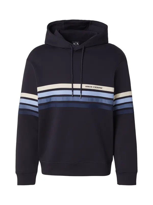 ARMANI EXCHANGE ARMANI EXCHANGE Majica  mornarska / safir / svetlo modra / kamen