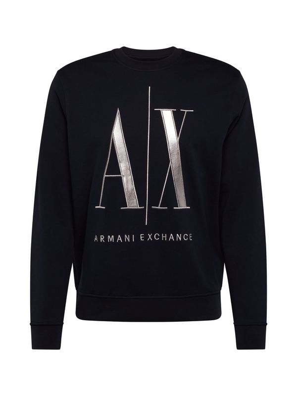 ARMANI EXCHANGE ARMANI EXCHANGE Majica  mornarska / srebrna