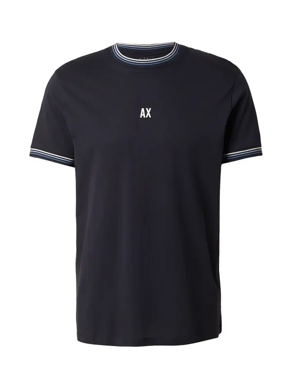 ARMANI EXCHANGE ARMANI EXCHANGE Majica  mornarska / svetlo modra / bela