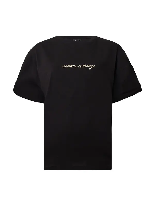 ARMANI EXCHANGE ARMANI EXCHANGE Majica  svetlo bež / črna