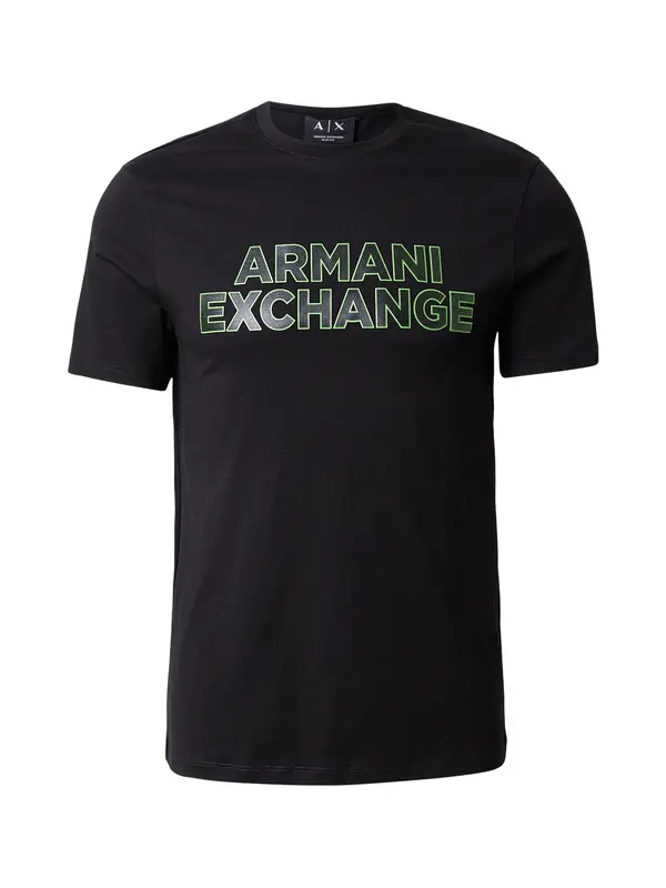 ARMANI EXCHANGE ARMANI EXCHANGE Majica  svetlo zelena / črna