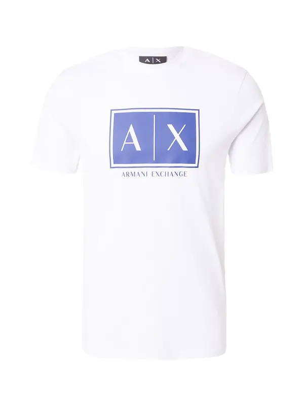 ARMANI EXCHANGE ARMANI EXCHANGE Majica  temno modra / bela