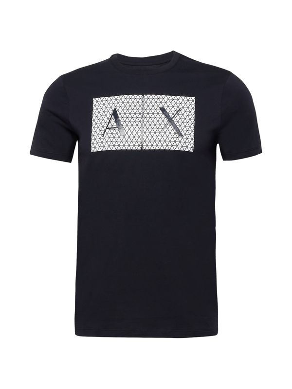 ARMANI EXCHANGE ARMANI EXCHANGE Majica  temno modra / bela