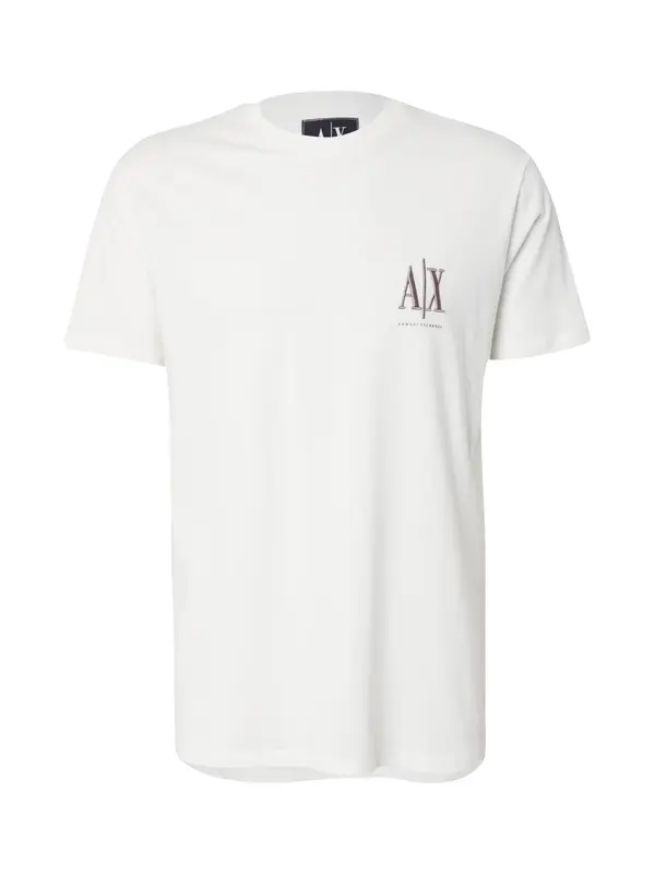 ARMANI EXCHANGE ARMANI EXCHANGE Majica  temno siva / bela