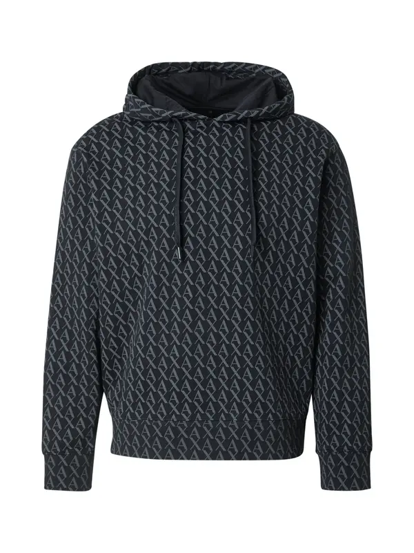 ARMANI EXCHANGE ARMANI EXCHANGE Majica  temno siva / črna